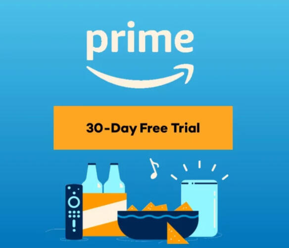 Try Amazon Prime FREE for 30 Days!